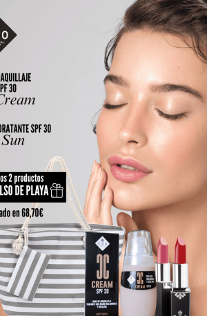 CC Cream Canela+Viva Sun+Bolso de Playa