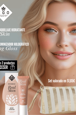Real Skin+Kissing Gloss+Neceser